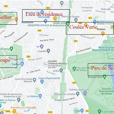 Apartment Near Paris Few Minutes And Next Train Station *